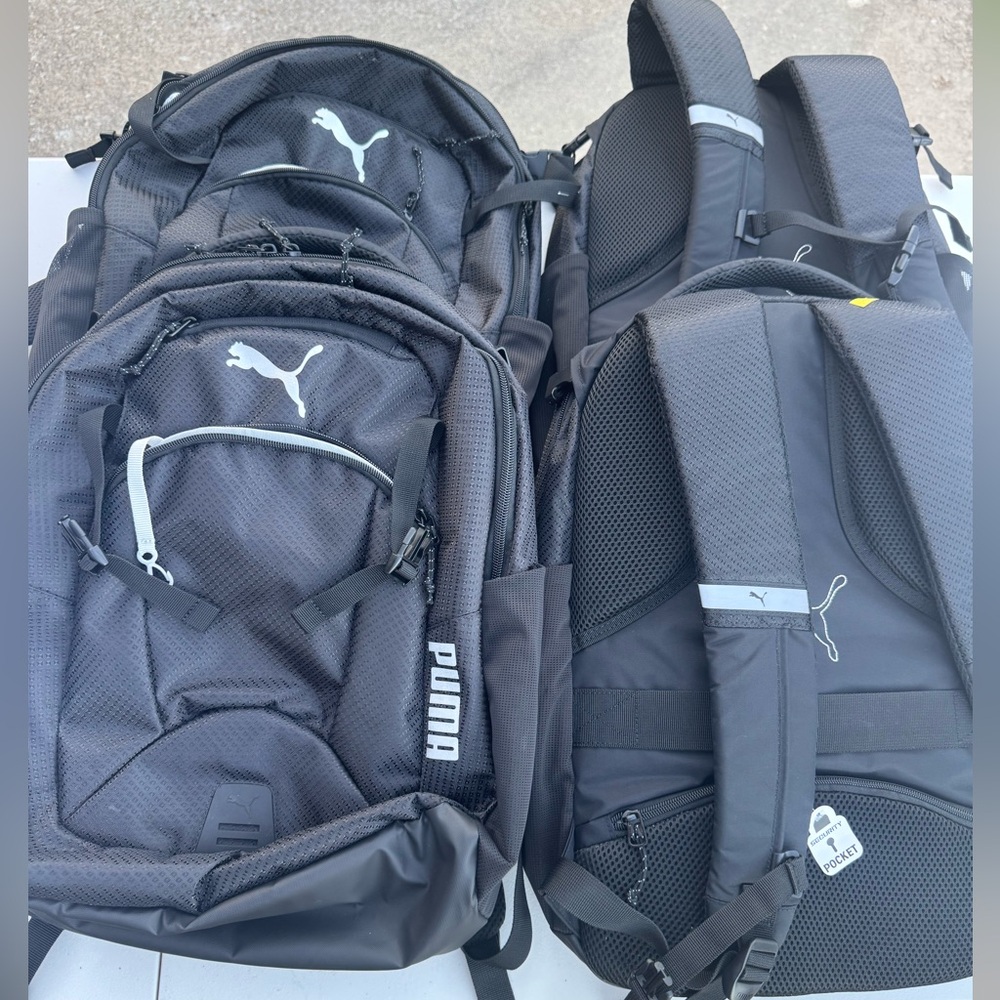 🎒✨ Brand New Black Puma Backpacks – $20 Each ✨🎒